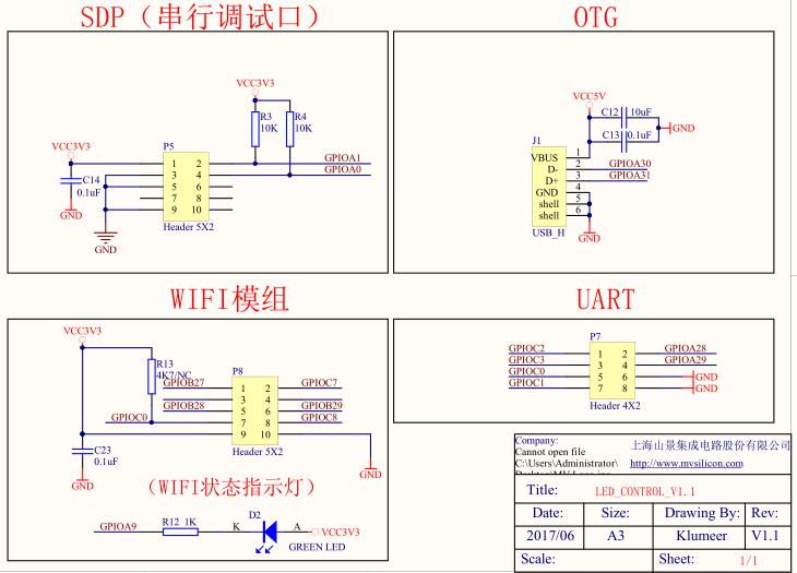 基于山景P20系列MCU 高集成度的 LED點陣屏方案(圖8)